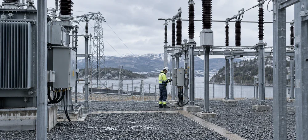 Critical energy infrastructure and electricity transmission lines.